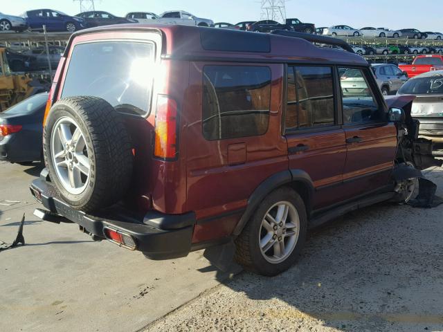 SALTW194X4A855515 - 2004 LAND ROVER DISCOVERY RED photo 4