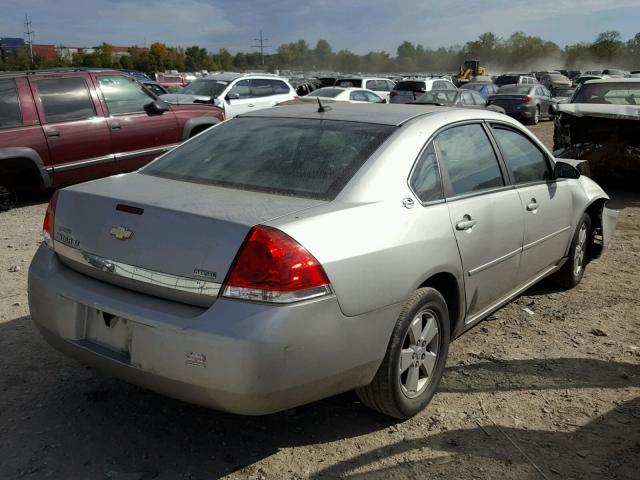 2G1WT58K681212219 - 2008 CHEVROLET IMPALA LT SILVER photo 4