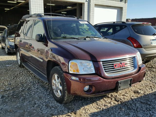 1GKET16S966121146 - 2006 GMC ENVOY XL BURGUNDY photo 1