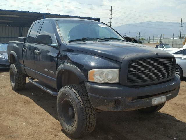 1D7KU28D34J273312 - 2004 DODGE RAM 2500 S შავი ფოტო 1