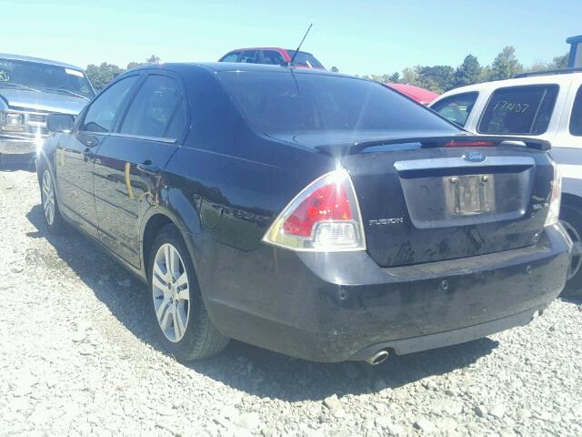 3FAHP08188R121291 - 2008 FORD FUSION SEL BLACK photo 3