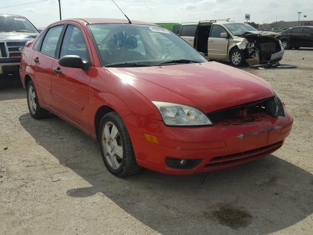 1FAFP34N16W236391 - 2006 FORD FOCUS RED photo 1