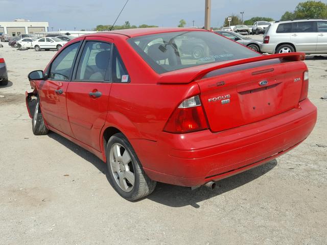 1FAFP34N16W236391 - 2006 FORD FOCUS RED photo 3