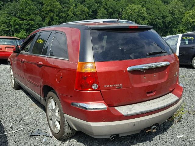 2A8GF68X37R328958 - 2007 CHRYSLER PACIFICA T RED photo 3
