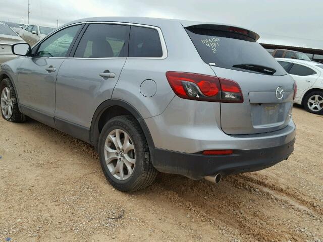 JM3TB2CA0E0431220 - 2014 MAZDA CX-9 TOURI SILVER photo 3