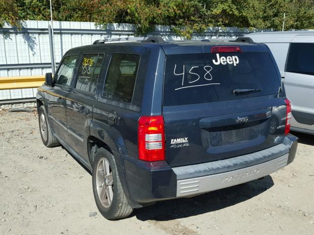 1J8FF48W98D553106 - 2008 JEEP PATRIOT LI CHARCOAL photo 3