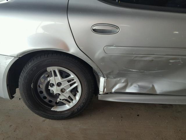 2G2WP542241361937 - 2004 PONTIAC GRAND PRIX Сріблястий фото 9