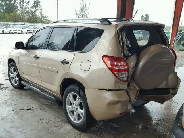 2T3ZF4DV6BW087811 - 2011 TOYOTA RAV4 TAN photo 3