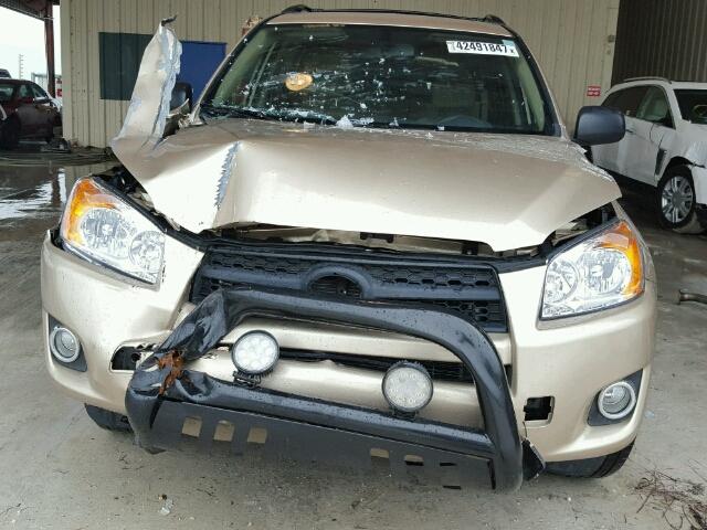 2T3ZF4DV6BW087811 - 2011 TOYOTA RAV4 TAN photo 9