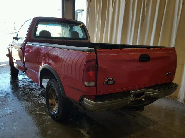 1FTZF1824WNA26548 - 1998 FORD F150 RED photo 3