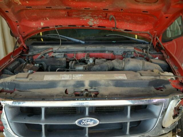 1FTZF1824WNA26548 - 1998 FORD F150 RED photo 7