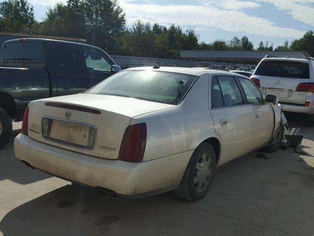 1G6KD54YX3U266524 - 2003 CADILLAC DEVILLE WHITE photo 4