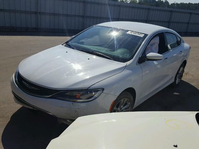 1C3CCCAB3FN660930 - 2015 CHRYSLER 200 LIMITE WHITE photo 2