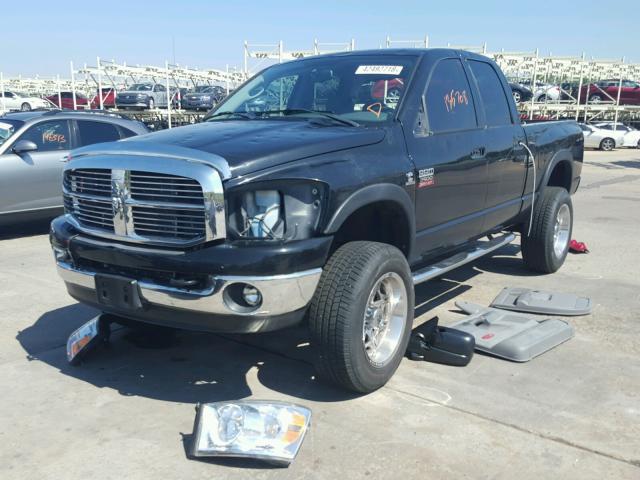 3D7KS28A18G173406 - 2008 DODGE RAM 2500 S BLACK photo 2