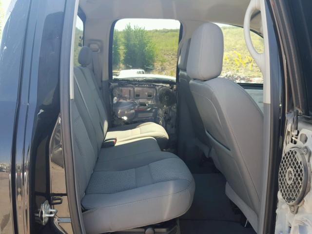 3D7KS28A18G173406 - 2008 DODGE RAM 2500 S BLACK photo 6
