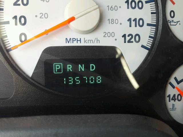 3D7KS28A18G173406 - 2008 DODGE RAM 2500 S BLACK photo 8