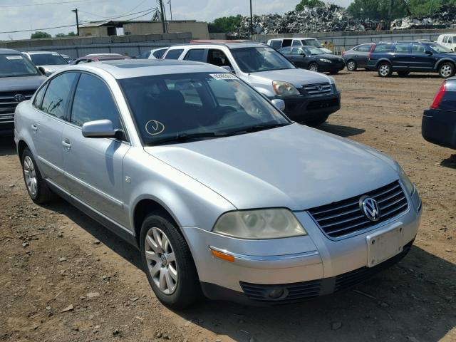 WVWPD63B22P432554 - 2002 VOLKSWAGEN PASSAT GLS GRAY photo 1