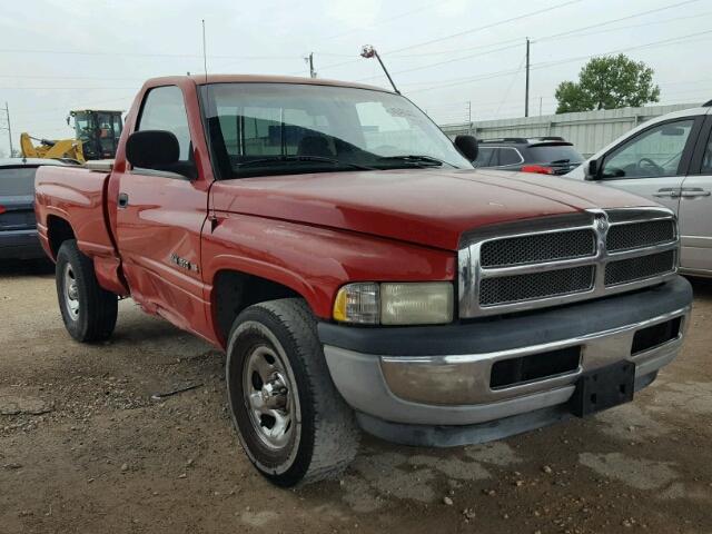 1B7HC16XX1S351816 - 2001 DODGE RAM 1500 RED photo 1