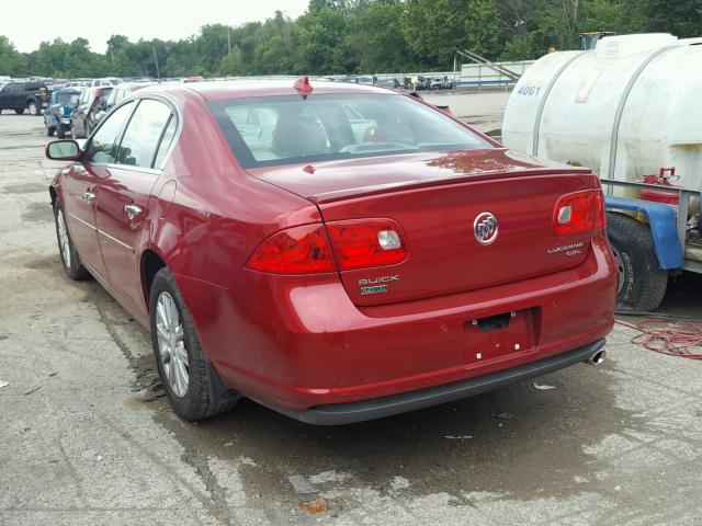 1G4HC5EM9BU123807 - 2011 BUICK LUCERNE CX RED photo 3