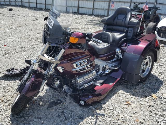 1HFSC47FX8A702467 - 2008 HONDA GL1800 BURGUNDY photo 2