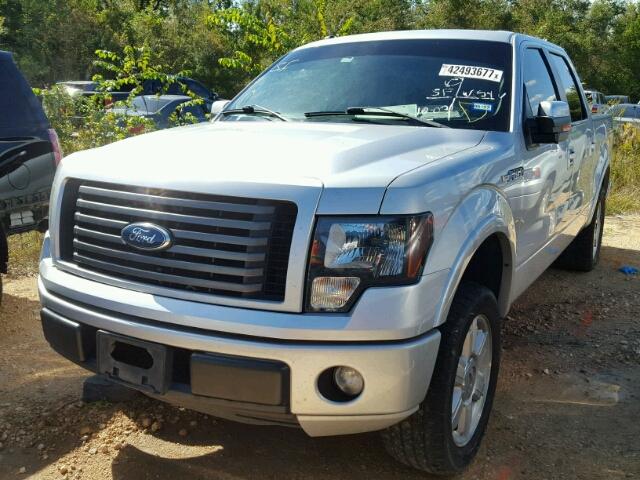 1FTFW1CF7CKD37837 - 2012 FORD F150 SUPER SILVER photo 2