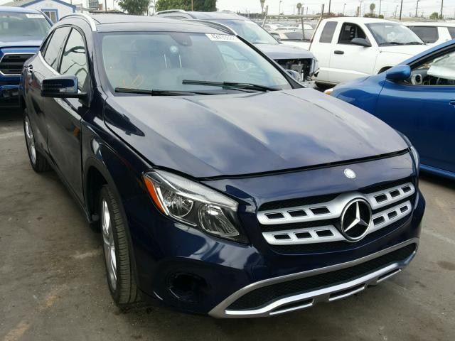 WDCTG4EB2JJ457604 - 2018 MERCEDES-BENZ GLA 250 BLUE photo 1