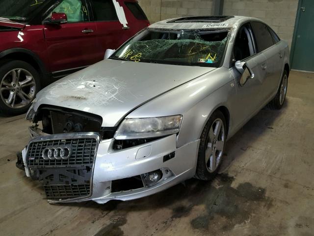 WAUDH94F88N055840 - 2008 AUDI A6 3.2 QUA SILVER photo 2