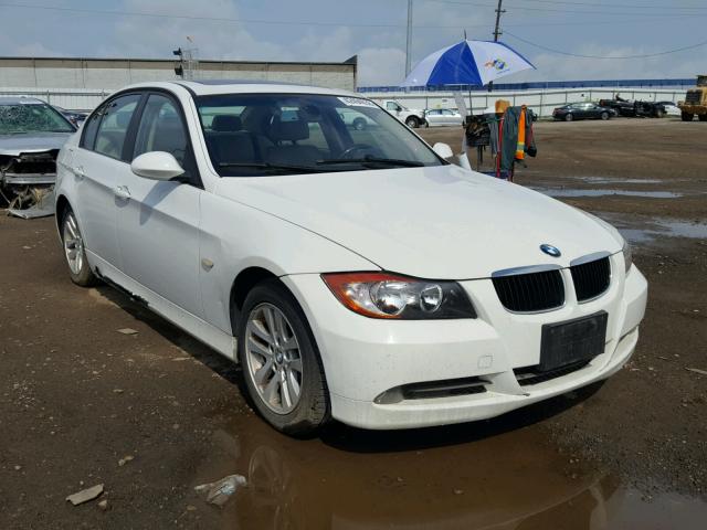 WBAVB17596NK38820 - 2006 BMW 325 I AUTO WHITE photo 1