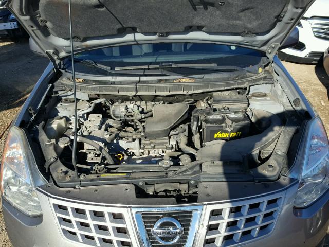 JN8AS58TX9W323626 - 2009 NISSAN ROGUE GRAY photo 7