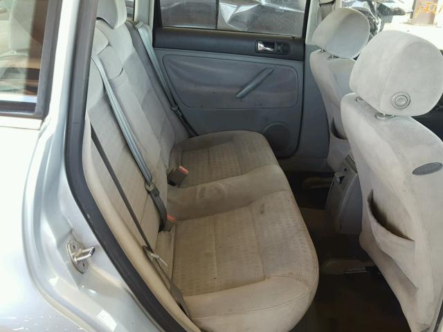 WVWPD63B72P125624 - 2002 VOLKSWAGEN PASSAT GLS SILVER photo 6