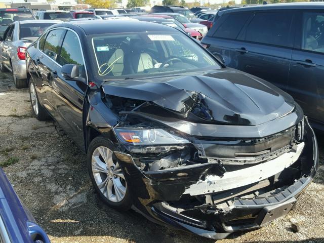 2G1115SL2E9316222 - 2014 CHEVROLET IMPALA LT BLACK photo 1