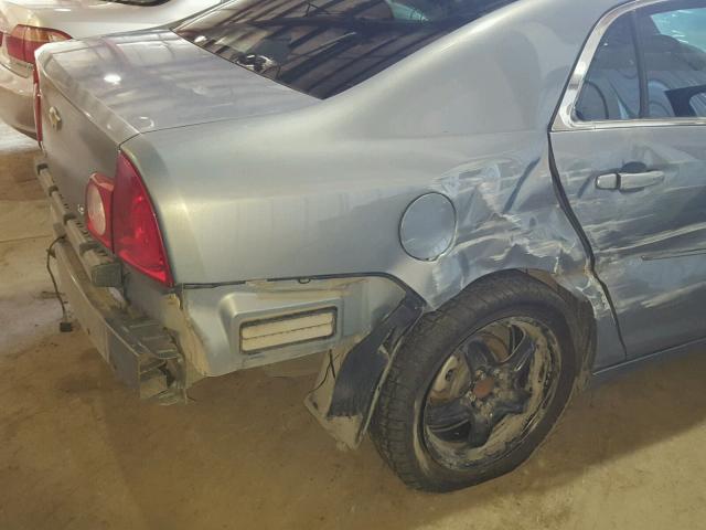 1G1ZG57B49F141311 - 2009 CHEVROLET MALIBU LS ლურჯი ფოტო 9