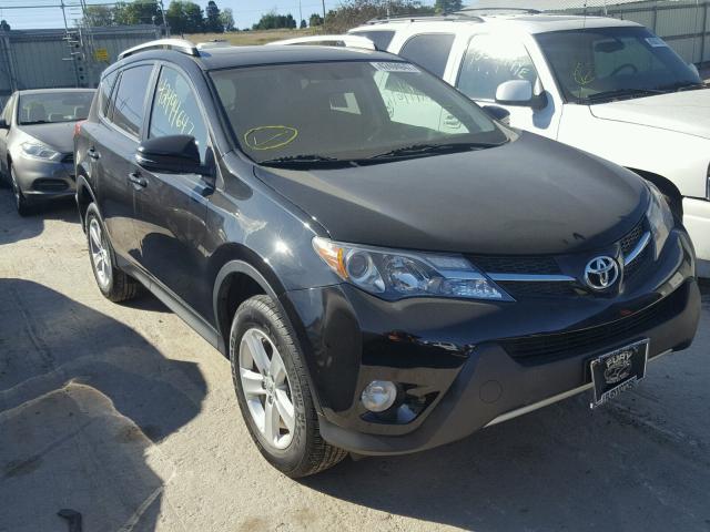 2T3RFREV7EW225128 - 2014 TOYOTA RAV4 XLE BLACK photo 1