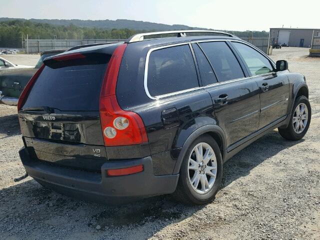 YV1CZ852351218571 - 2005 VOLVO XC90 V8 BLACK photo 4