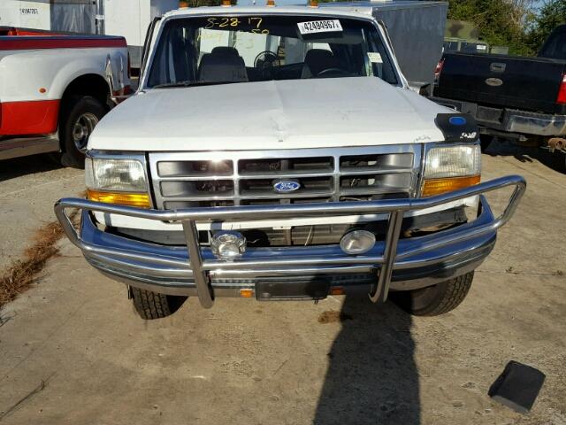 2FTJW35M9NCA94539 - 1992 FORD F350 WHITE photo 7