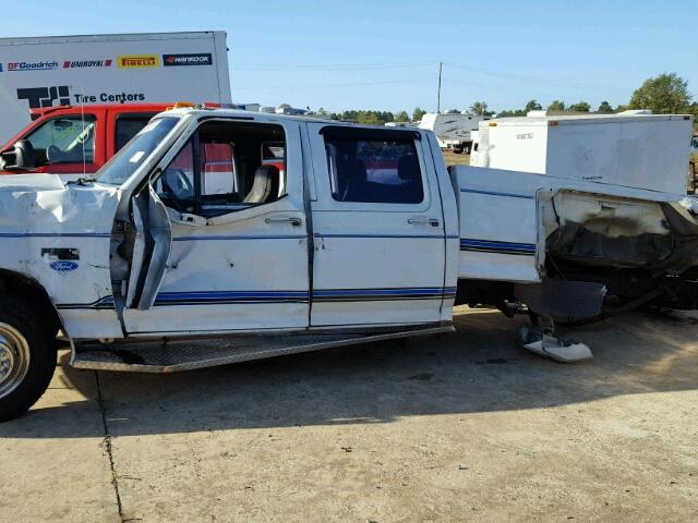 2FTJW35M9NCA94539 - 1992 FORD F350 WHITE photo 9