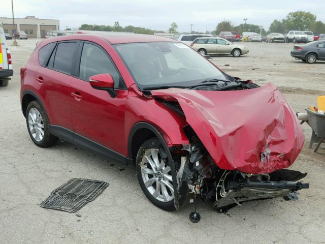 JM3KE4DY6F0466954 - 2015 MAZDA CX-5 RED photo 1