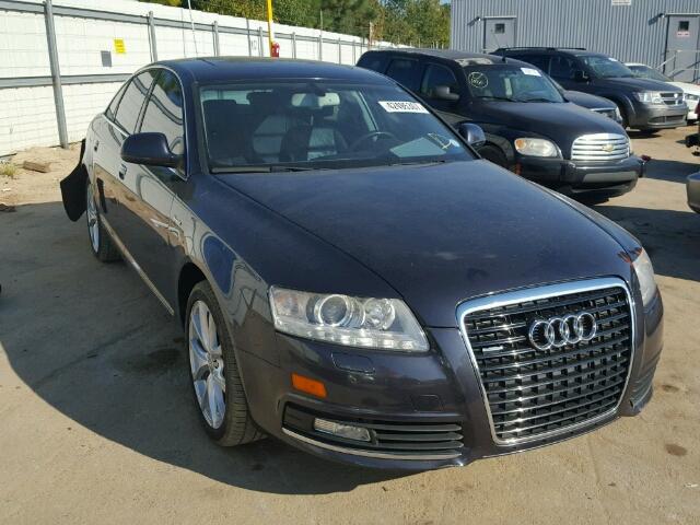 WAUFGAFB1AN048256 - 2010 AUDI A6 GRAY photo 1