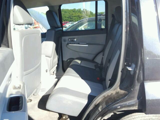 1J8GN58K38W148180 - 2008 JEEP LIBERTY LI BLACK photo 6