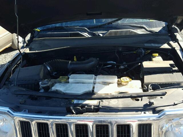 1J8GN58K38W148180 - 2008 JEEP LIBERTY LI BLACK photo 7