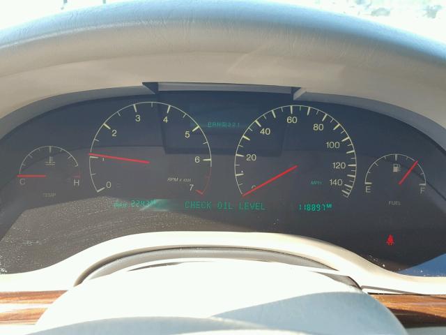 1G6KY5498YU151781 - 2000 CADILLAC SEVILLE ST BLUE photo 8