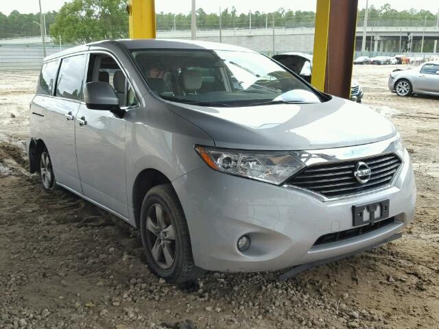 JN8AE2KP0F9127514 - 2015 NISSAN QUEST S SILVER photo 1