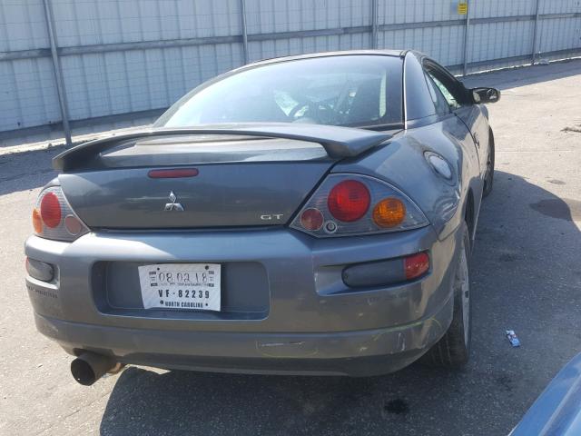 4A3AC84H73E169964 - 2003 MITSUBISHI ECLIPSE GT CHARCOAL photo 4