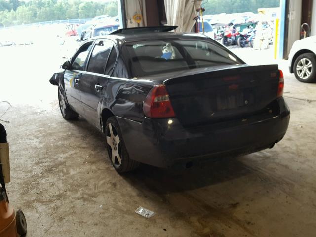 1G1ZW53186F289893 - 2006 CHEVROLET MALIBU SS 黑色 照片 3