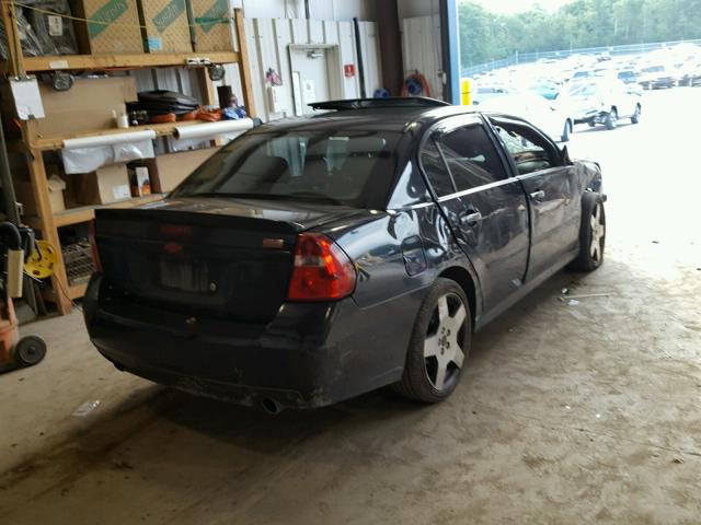 1G1ZW53186F289893 - 2006 CHEVROLET MALIBU SS 黑色 照片 4