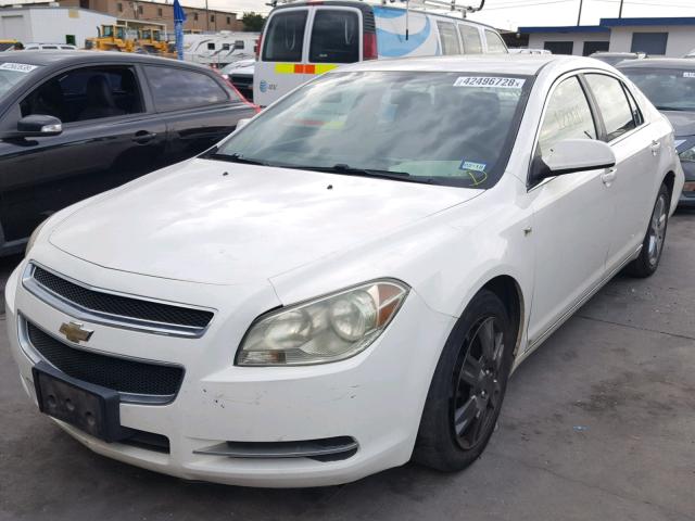 1G1ZH57B48F224880 - 2008 CHEVROLET MALIBU 1LT 白色 照片 2