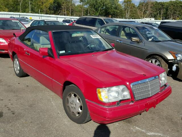 WDBEA66E2SC250137 - 1995 MERCEDES-BENZ E RED photo 1