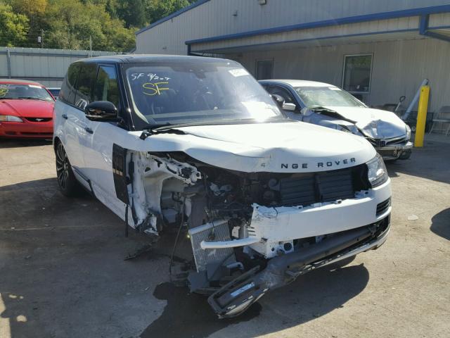 SALGS2FE2HA330342 - 2017 LAND ROVER RANGE ROVE WHITE photo 1