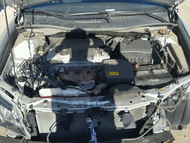 4T1BF1FK4DU282546 - 2013 TOYOTA CAMRY L SILVER photo 7