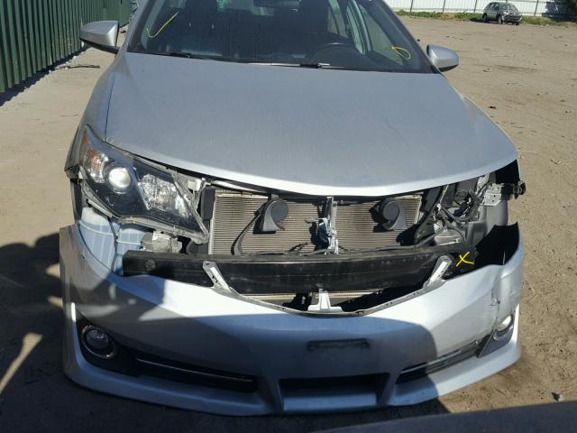 4T1BF1FK4DU282546 - 2013 TOYOTA CAMRY L SILVER photo 9